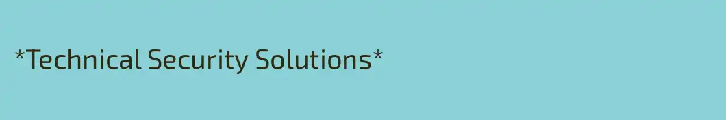 *Technical Security Solutions*